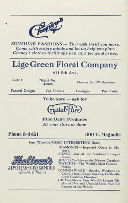 Crystal-Pure Advertisement, February 1940