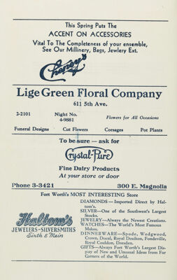 Crystal-Pure Advertisement, April 1940