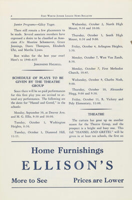 Theatre, October 1940