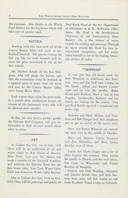 Notice, October 1940