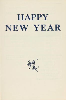 Happy New Year, January 1941