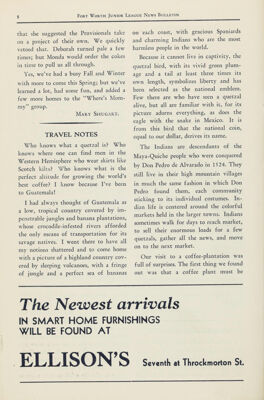 Ellison's Advertisement, March 1941