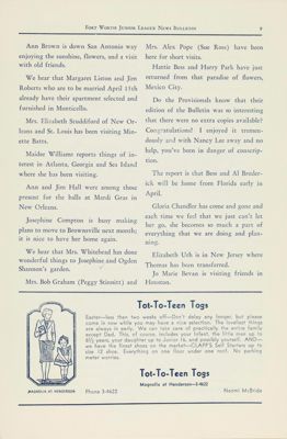 Tot-to-Teen Togs Advertisement, April 1941