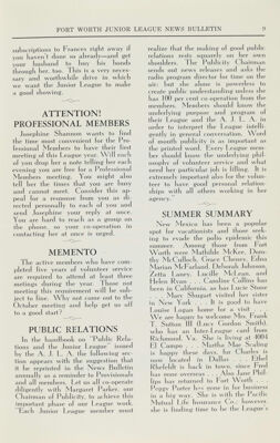 Public Relations, October 1943
