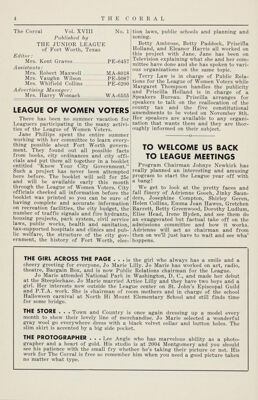 The Corral Published by the Junior League, October 1951