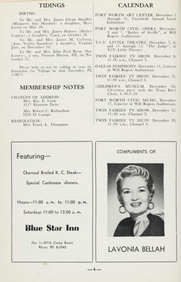 Membership Notes, December 1956