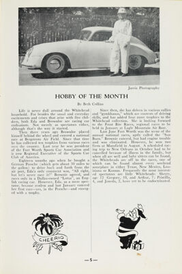 Hobby of the Month, December 1956