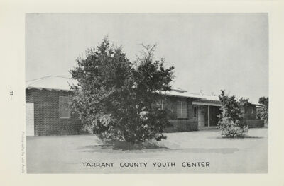 Tarrant County Youth Center Photograph, November 1958