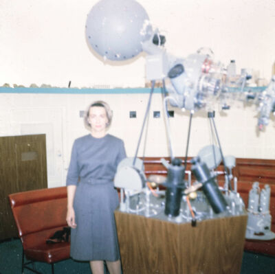 Unidentified League Member at Planetarium Slide 1, February 1966