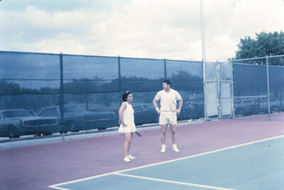 Junior League of Fort Worth Tennis Tournament Slide 2, 1969