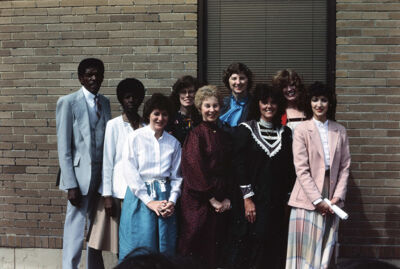 Group of Junior League Members Slide, April 1984