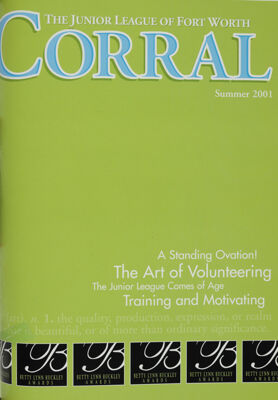The Corral, Vol. 80, No. 4, Summer 2001