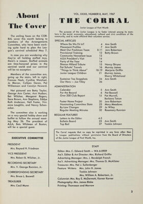 The Corral, Vol. XXXIII, No. 8, May 1967