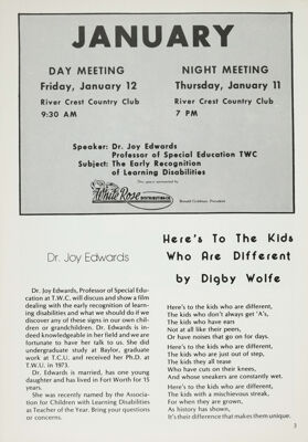 January Meetings, January 1979