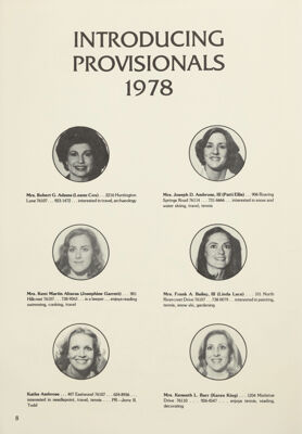 Introducing Provisionals, 1978
