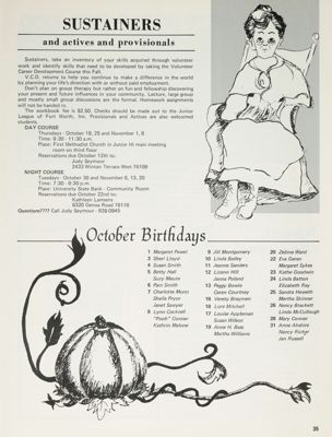 October Birthdays, October 1979