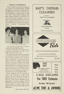 Acme Tent & Awning Co. Advertisement, June 1978