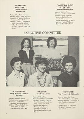 Executive Committee, May 1978