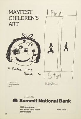 Mayfest Children's Art, May 1978