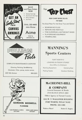 Acme Tent & Awning Co. Advertisement, April 1975