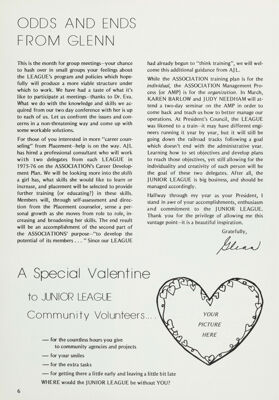 A Special Valentine to Junior League Community Volunteers