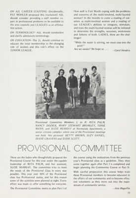 Provisional Committee