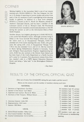Results of the Official Official Quiz