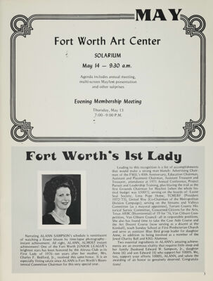 Fort Worth's 1st Lady