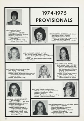 1974-1975 Provisionals