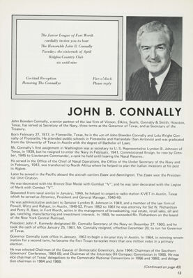John B. Connally