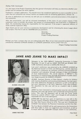 Janie and Jeanie to Make Impact