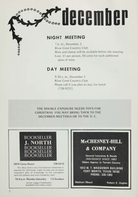 December Meetings, December 1976