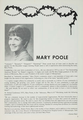 Mary Poole