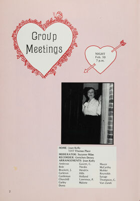 Group Meetings, February 1977