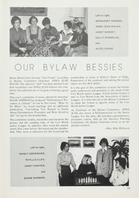 Our Bylaw Bessies