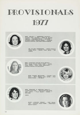 Provisionals, 1977
