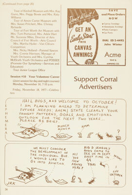 Acme Tent & Awning Co. Advertisement, October 1977
