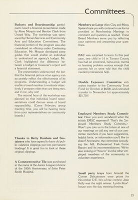 Committees, December 1977
