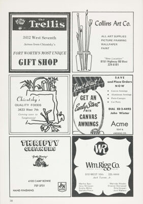 Acme Tent & Awning Co. Advertisement, April 1973