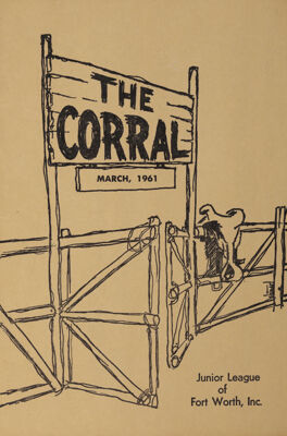 The Corral, Vol. XXVII, No. 6, March 1961 Front Cover