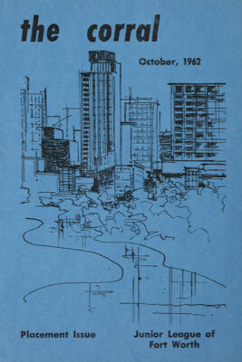 The Corral, Vol. XXIX, No. 1, October 1962 Front Cover