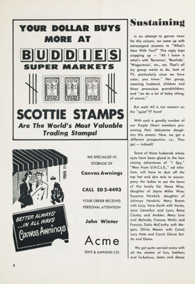 Acme Tent & Awning Co. Advertisement, November 1965
