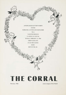 The Corral, Vol. XXXII, No. 5, February 1966 Front Cover