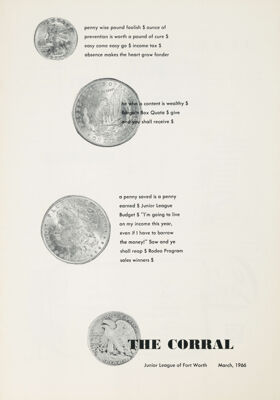 The Corral, Vol. XXXII, No. 6, March 1966 Front Cover