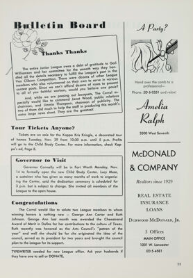 Amelia Ralph Beauty Shop Advertisement, November 1966