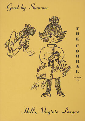 The Corral, Vol. XXXIV, No. 1, October 1967 Front Cover