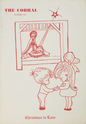 The Corral, Vol. XXXIV, No. 3, December 1967 Front Cover