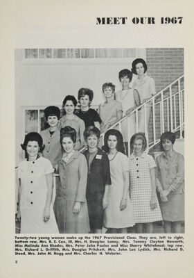 Meet Our 1967 Freshman Team