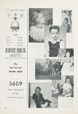 League Member Children Photographic Collage, November 1965