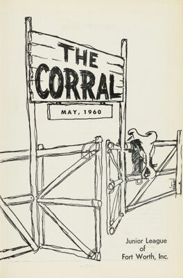The Corral, Vol. XXVI, No. 8, May 1960 Front Cover